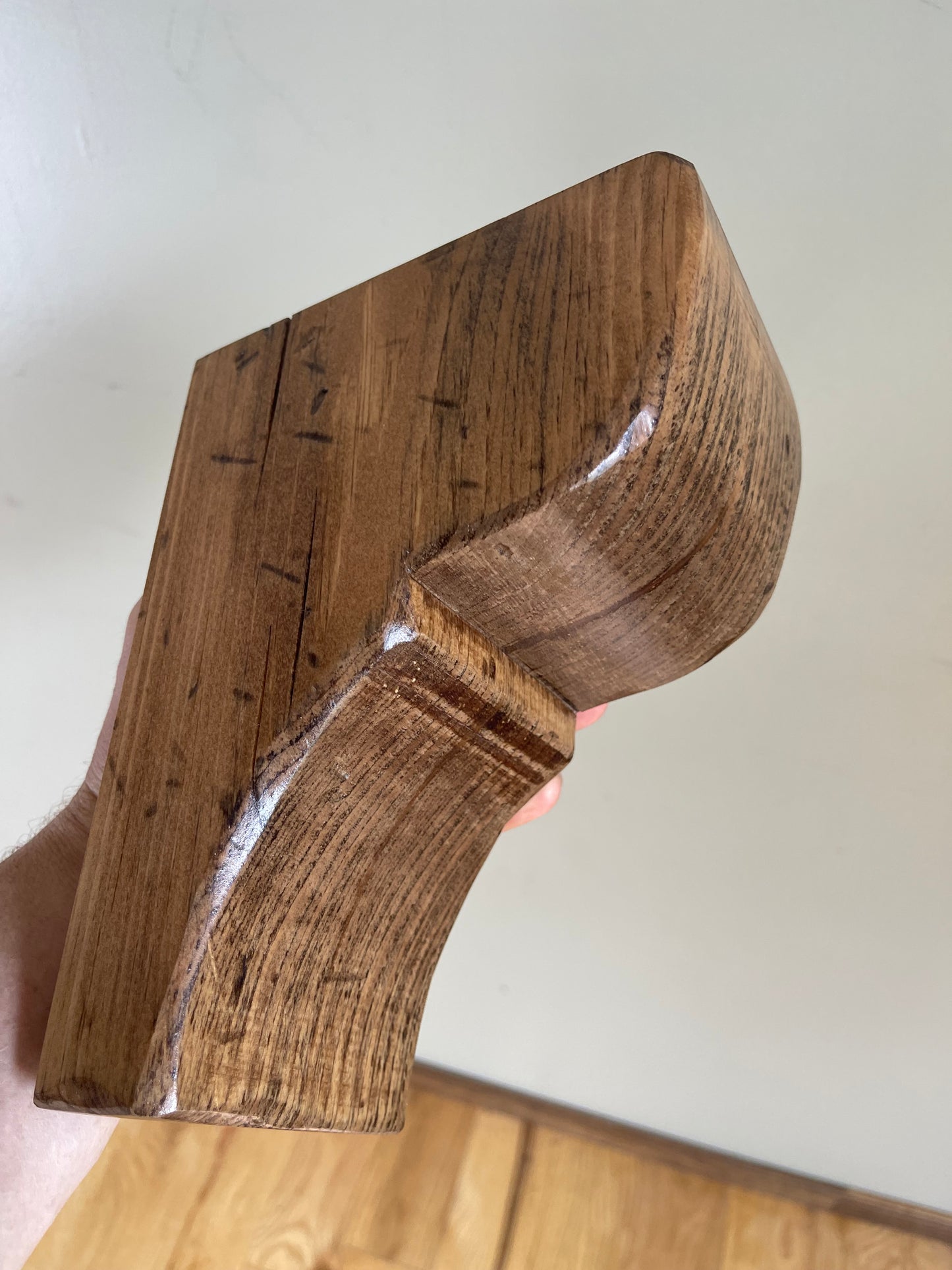 Pair of Heavy Duty Distressed Mantel Corbels