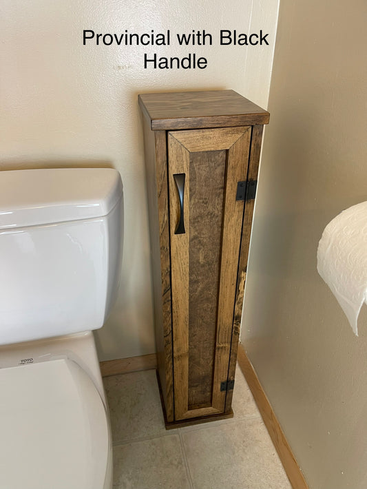 Bathroom Plunger and Toilet Paper Cabinet