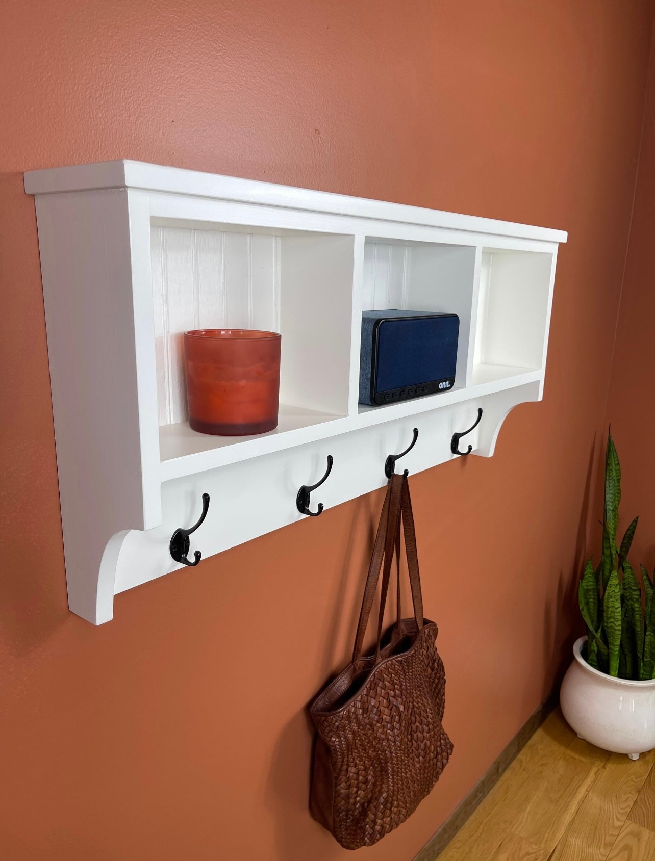 Wall Hanging Cubby Shelf