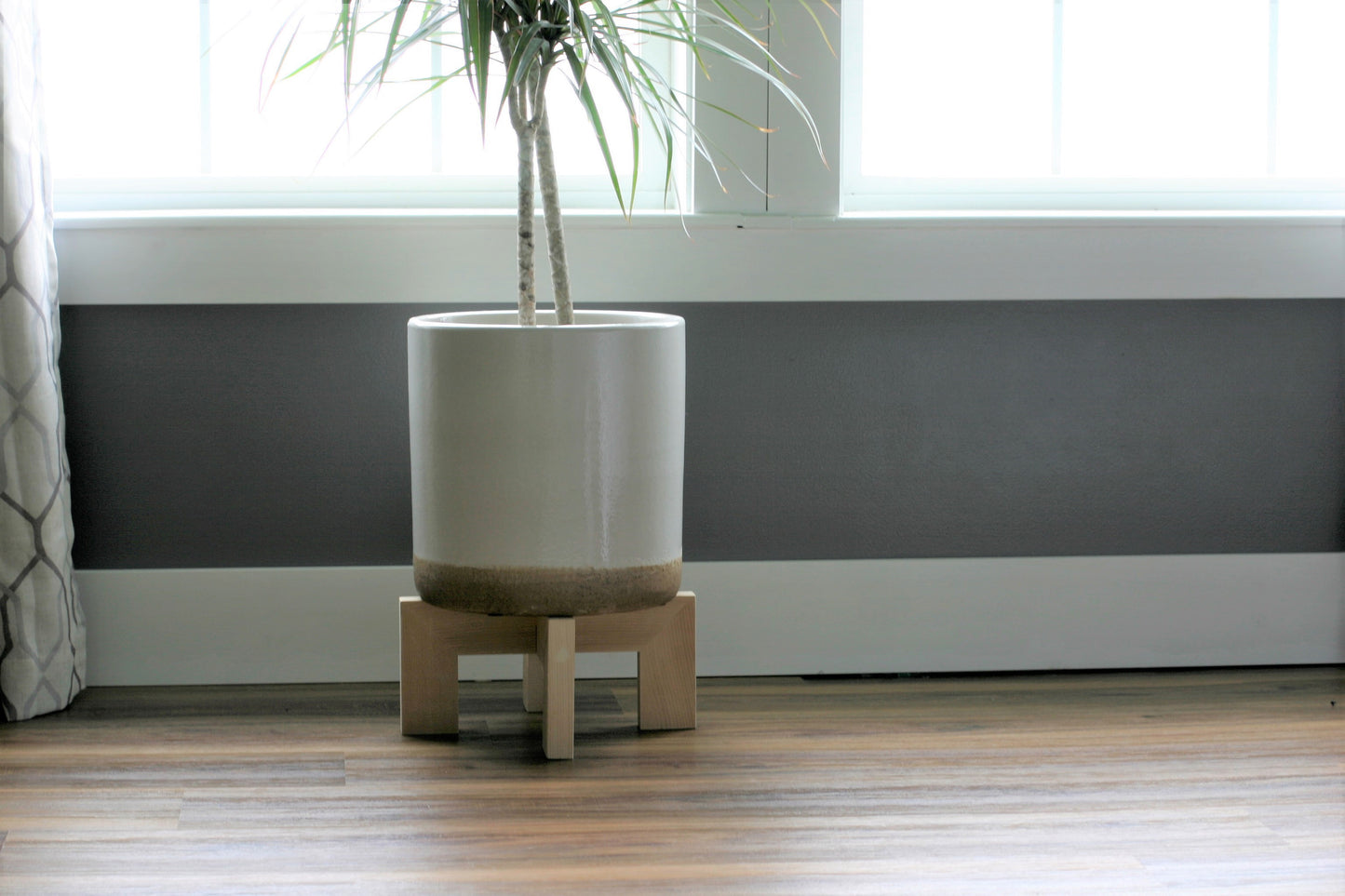 Large Wooden Plant Stand