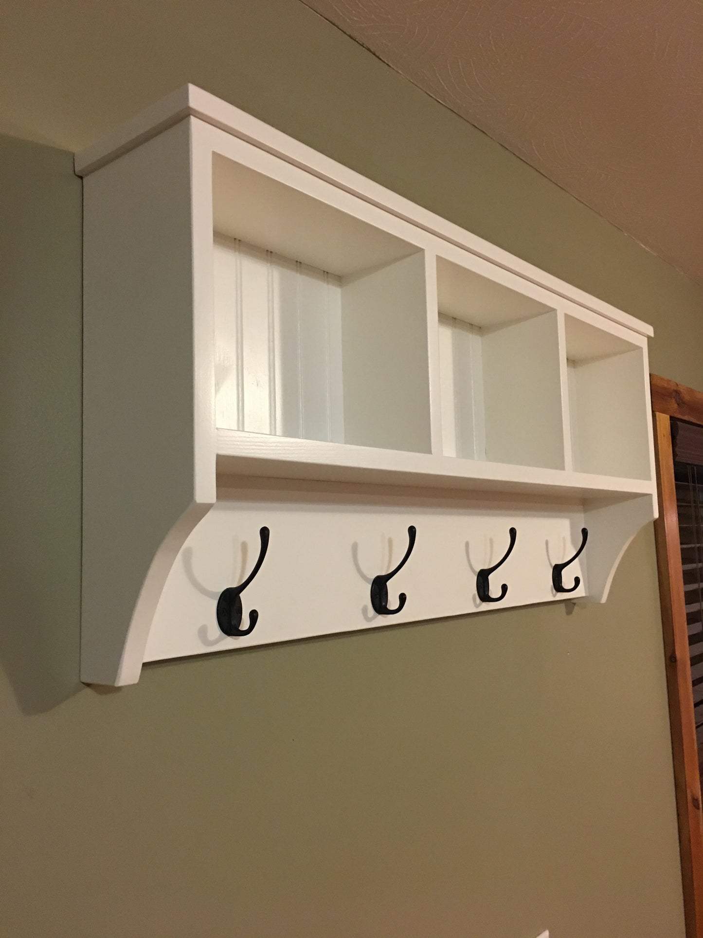 Wall Hanging Cubby Shelf